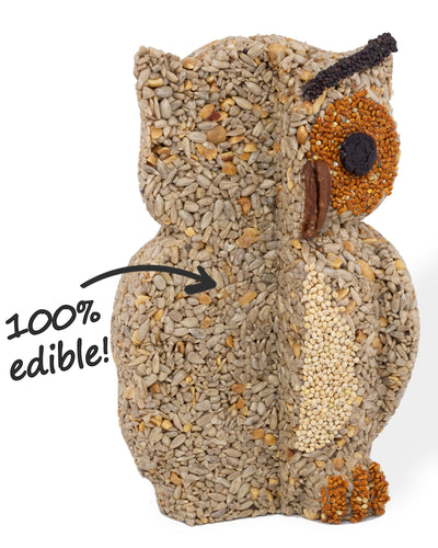 Owl Bird Feeder (Gifts For Bird Lovers)
