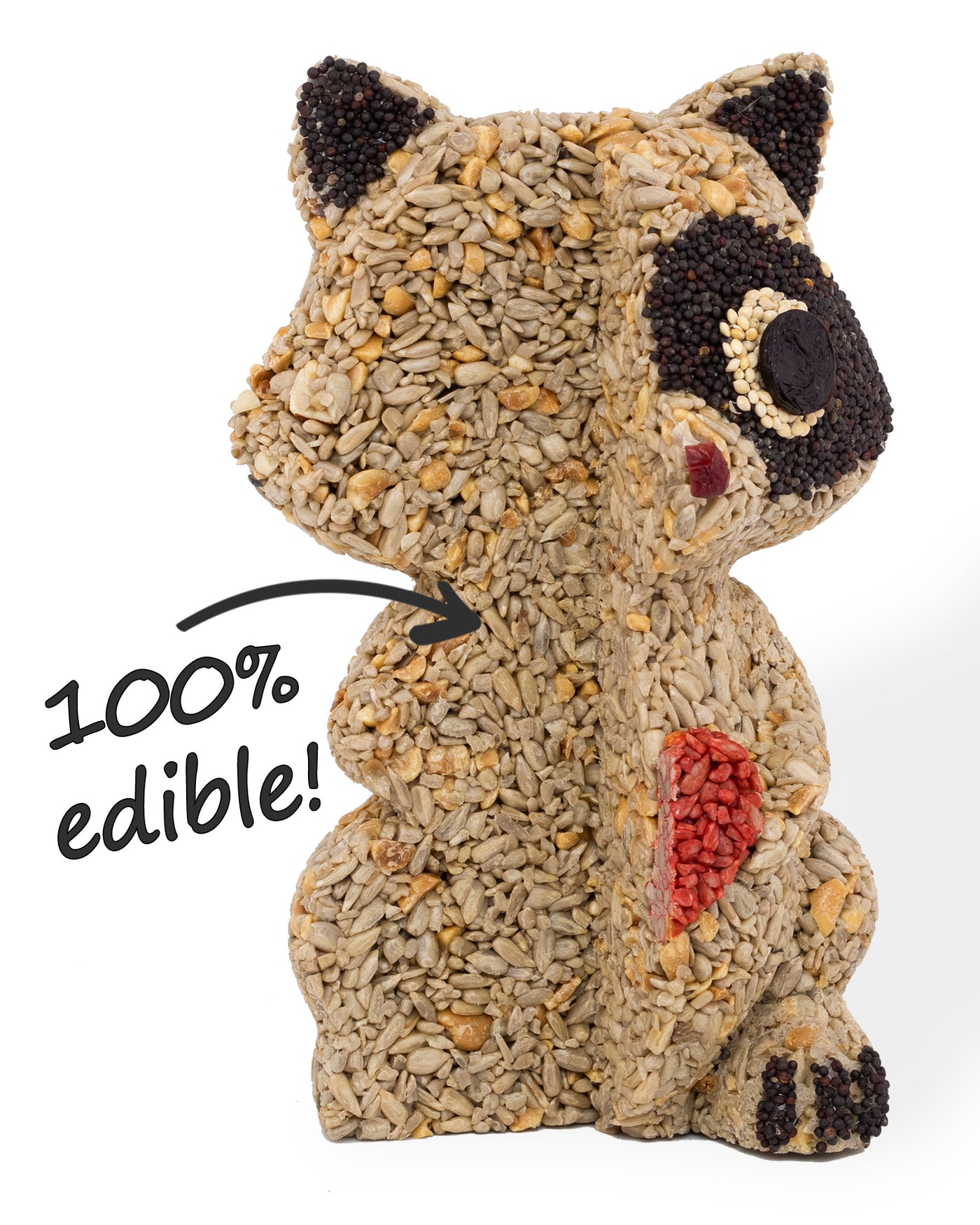 Racoon Bird Feeder (Gifts For Bird Lovers)